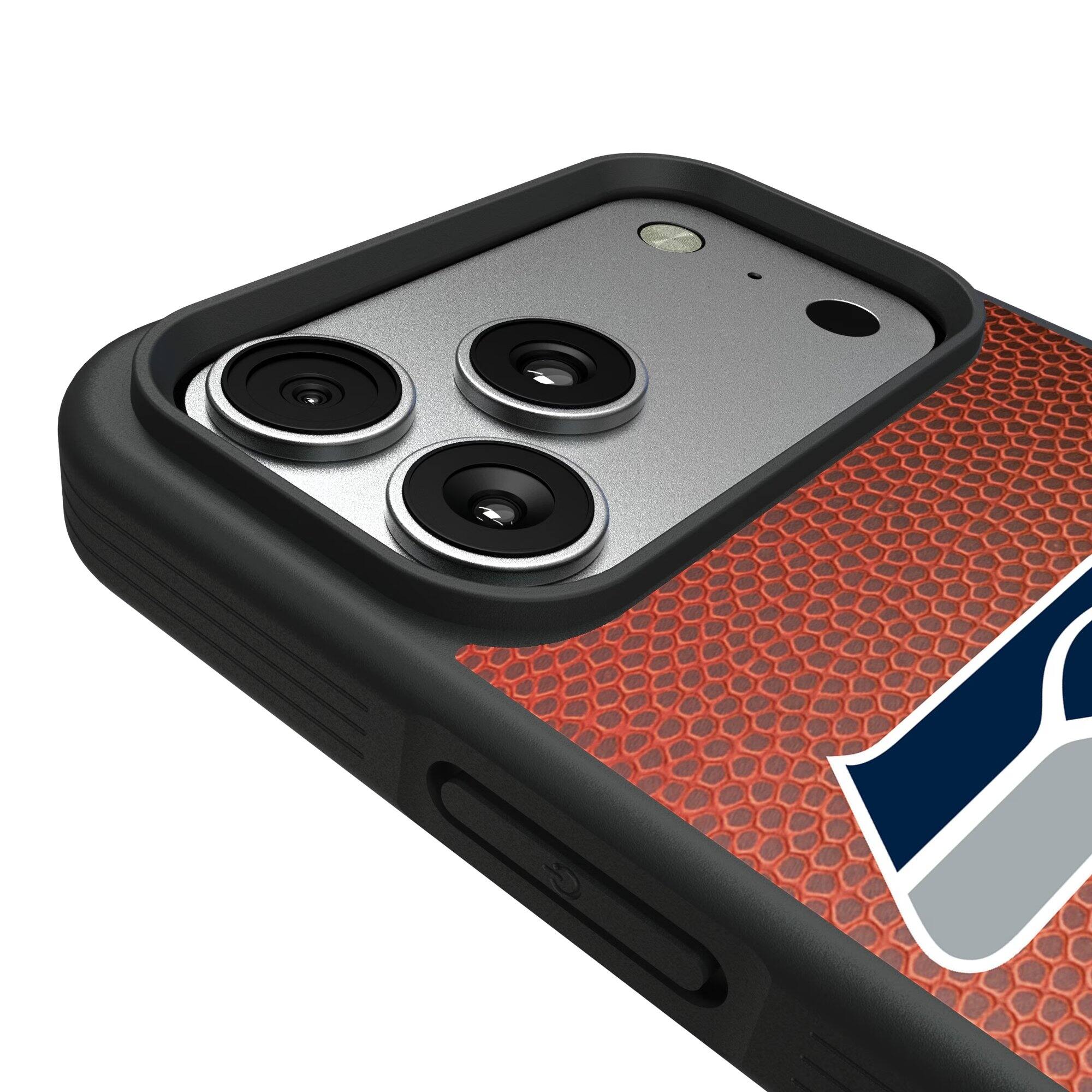 Alt View 2. Keyscaper - Seattle Seahawks Bump Case with 8.2ft Drop Protection - 15 - Multicolor.