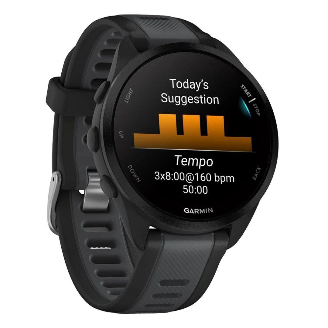 Today's Suggestion - Tempo UP 3x8:00@160 bpm DOWN 50:00 BACK GARMIN