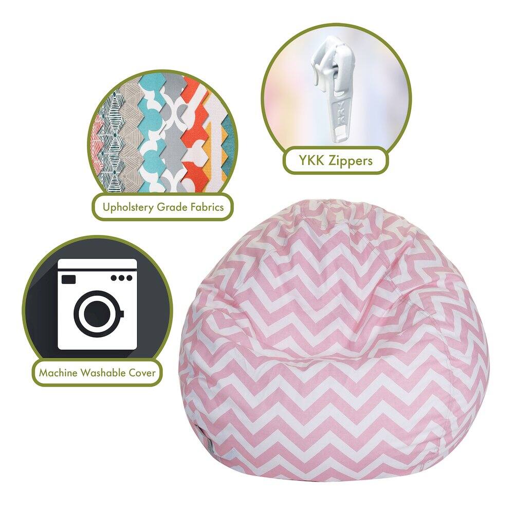 - Upholstery Grade Fabrics
- YKK Zippers
- Machine Washable Cover