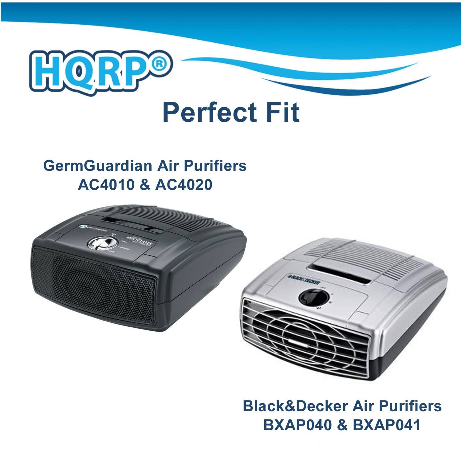 HQRP Perfect Fit  
GermGuardian Air Purifiers AC4010 & AC4020  
Black&Decker Air Purifiers BXAP040 & BXAP041