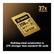37x STRONGER ARMOR 280 MB/s.R 256G GB 205 3 MB/s.W V60 II Lexar ar Le Stainless-steel construction is 37X stronger than standard SD cards