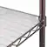 Alt View 12. TRINITY - 4-Tier 36x14x54 Commercial Wire Shelving NSF w/Liners Dark Bronze - Dark Bronze.