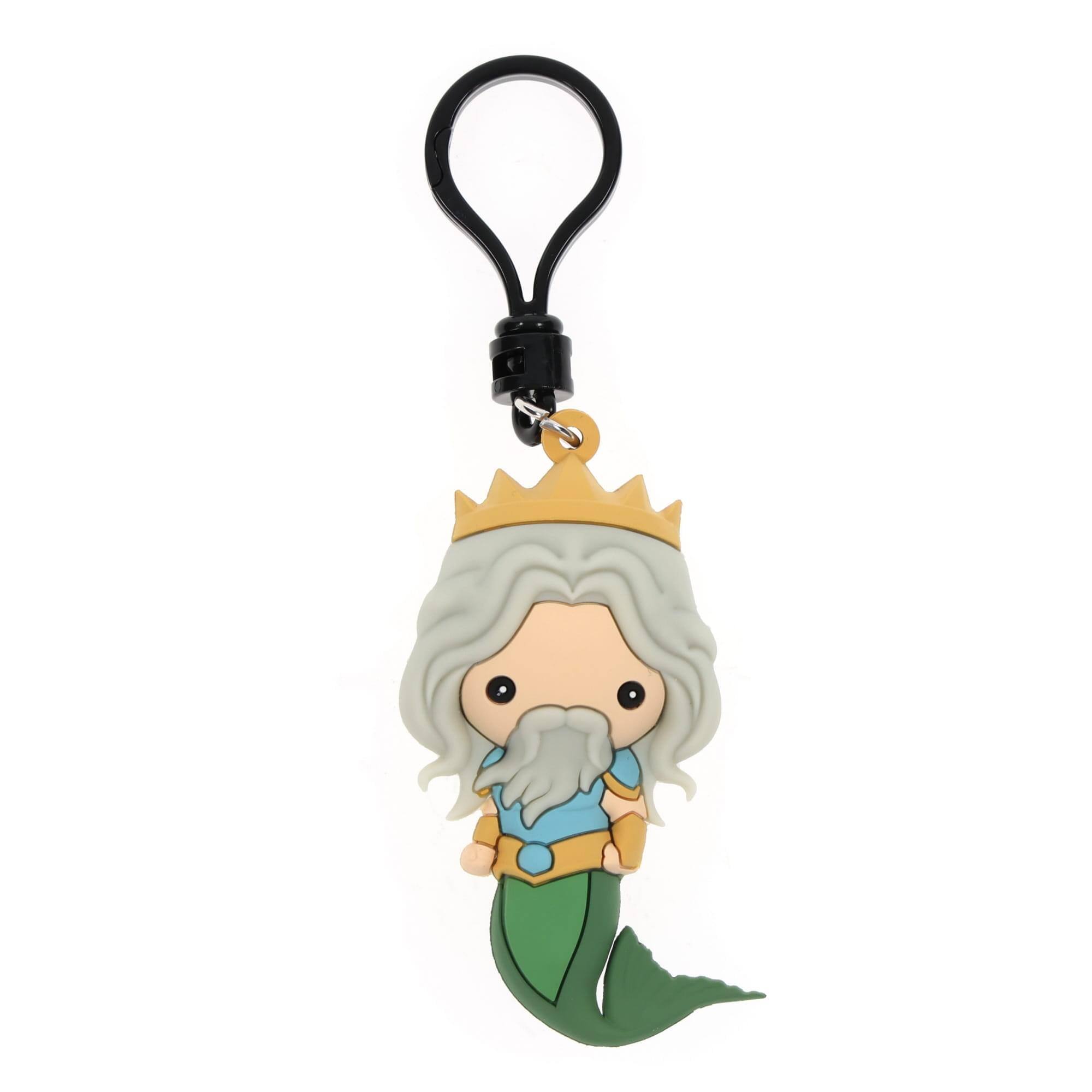 Alt View 1. Monogram - Disney The Little Mermaid Movie 3D Foam Bag Clip | 1 Random - Blue.