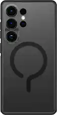 Front. dbrand - Ghost Case with Magnets for Samsung Galaxy S25 Ultra - Clear.
