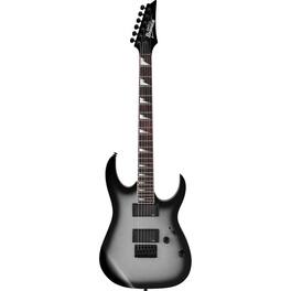Ibanez - RG Gio Series GRG121DX Electric Guitar, Bound Rosewood Fretboard, Metallic Gray Sunburst