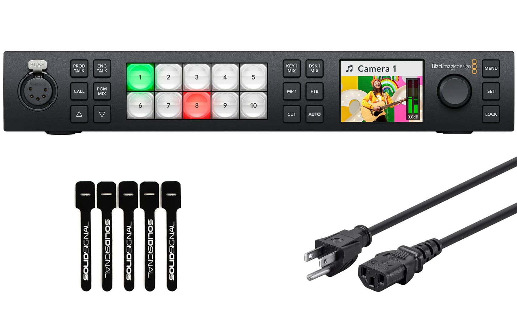 Blackmagic Design - ATEM 1 M/E Constellation HD Live Production Switcher Bundle