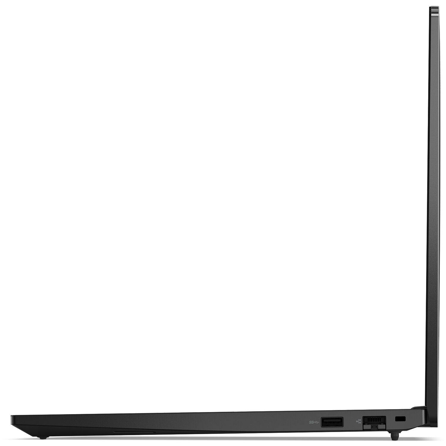 Alt View 7. Lenovo - ThinkPad E16 Gen 1 Laptop 16.0 WUXGA Display (Ryzen 7 7730U, 16GB DDR4, 512GB SSD, Win 11 Pro) - Graphite Black.
