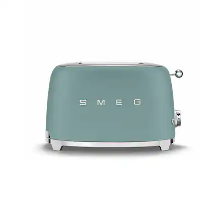 Front. SMEG - 2-Slice Toaster - Jade.