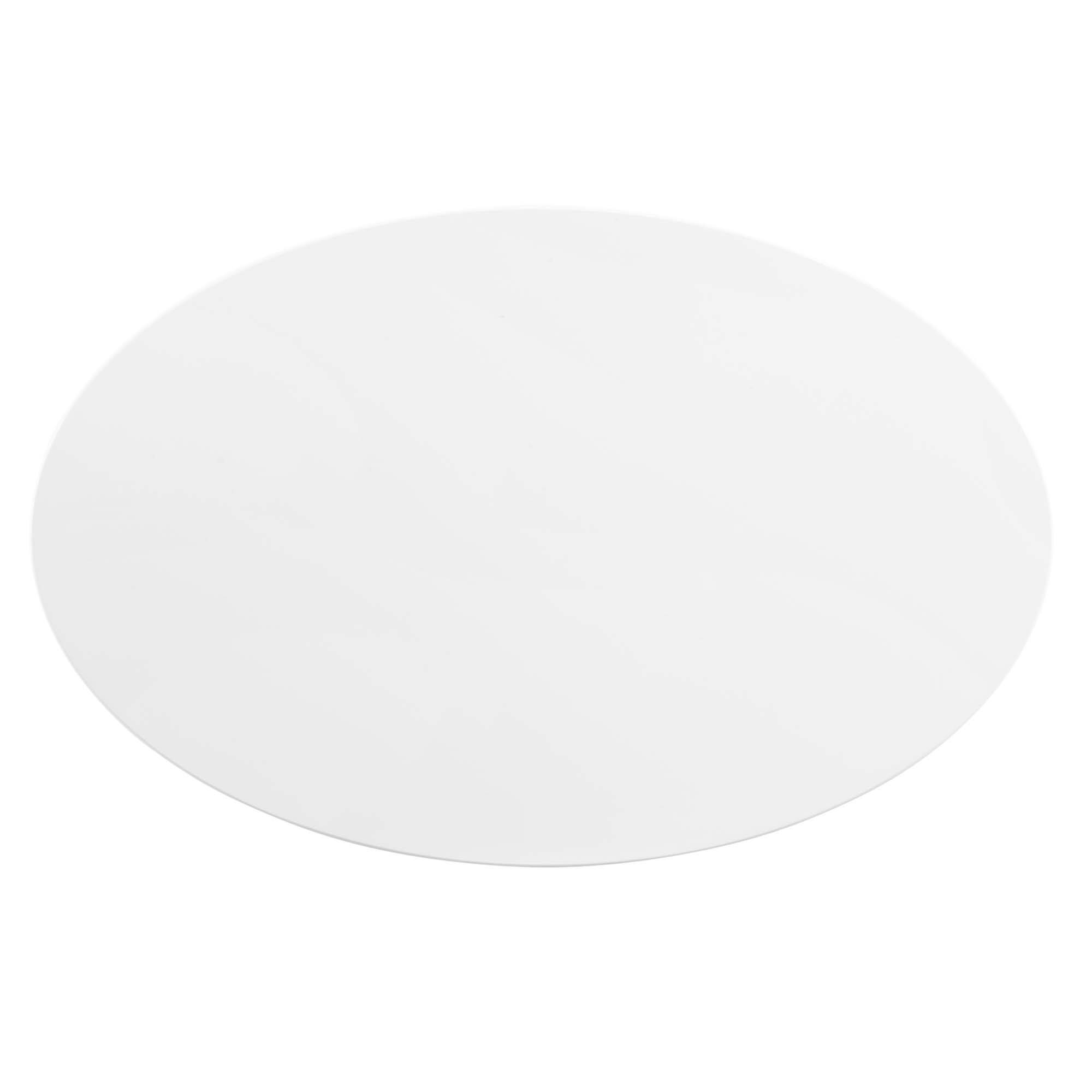 Back. Modway - Zinque 42" Oval Dining Table by Modway - Gold White.