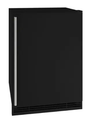 Angle. U-Line - 1 Class 5.7 Cu. Ft. Compact Refrigerator - Black.