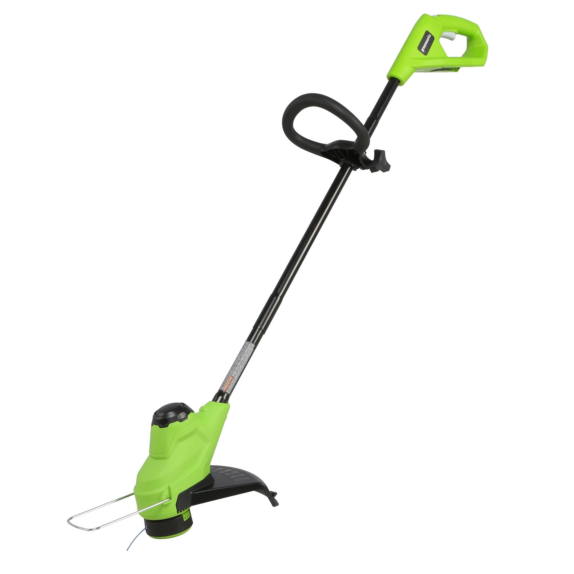 Front. Greenworks - Greenworks 24V 10" Cordless TORQDRIVE™ String Trimmer, Tool Only, Battery and Charger Not Included.