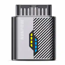AVAPOW - OBD2 Bluetooth Car Diagnostic Scanner V900-BT with AI Code Search and Live Data - Silver
