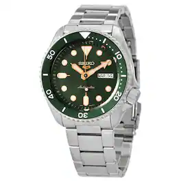 Seiko - Sports Style Automatic SRPD63 SRPD63K1 SRPD63K 100M Men's Watch - Green