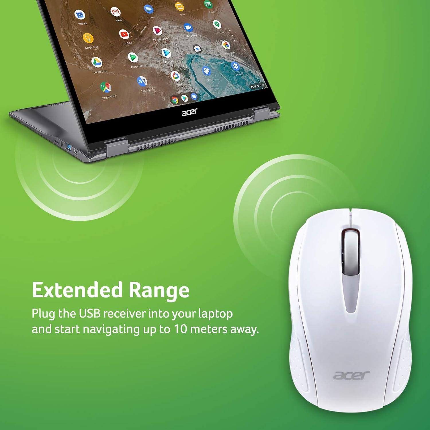 Extended Range

Plug the USB receiver into your laptop and start navigating up to 10 meters away.