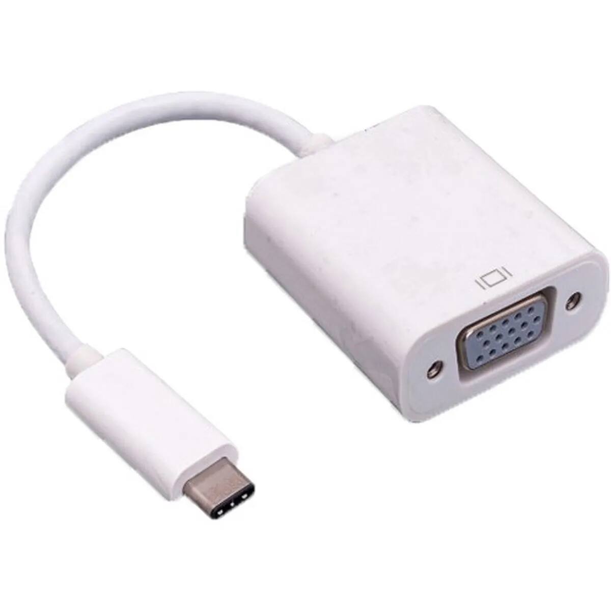 Alt View 1. Tera Grand - Tera Grand USB 3.1 Type C Male to VGA Female Adapter, White.