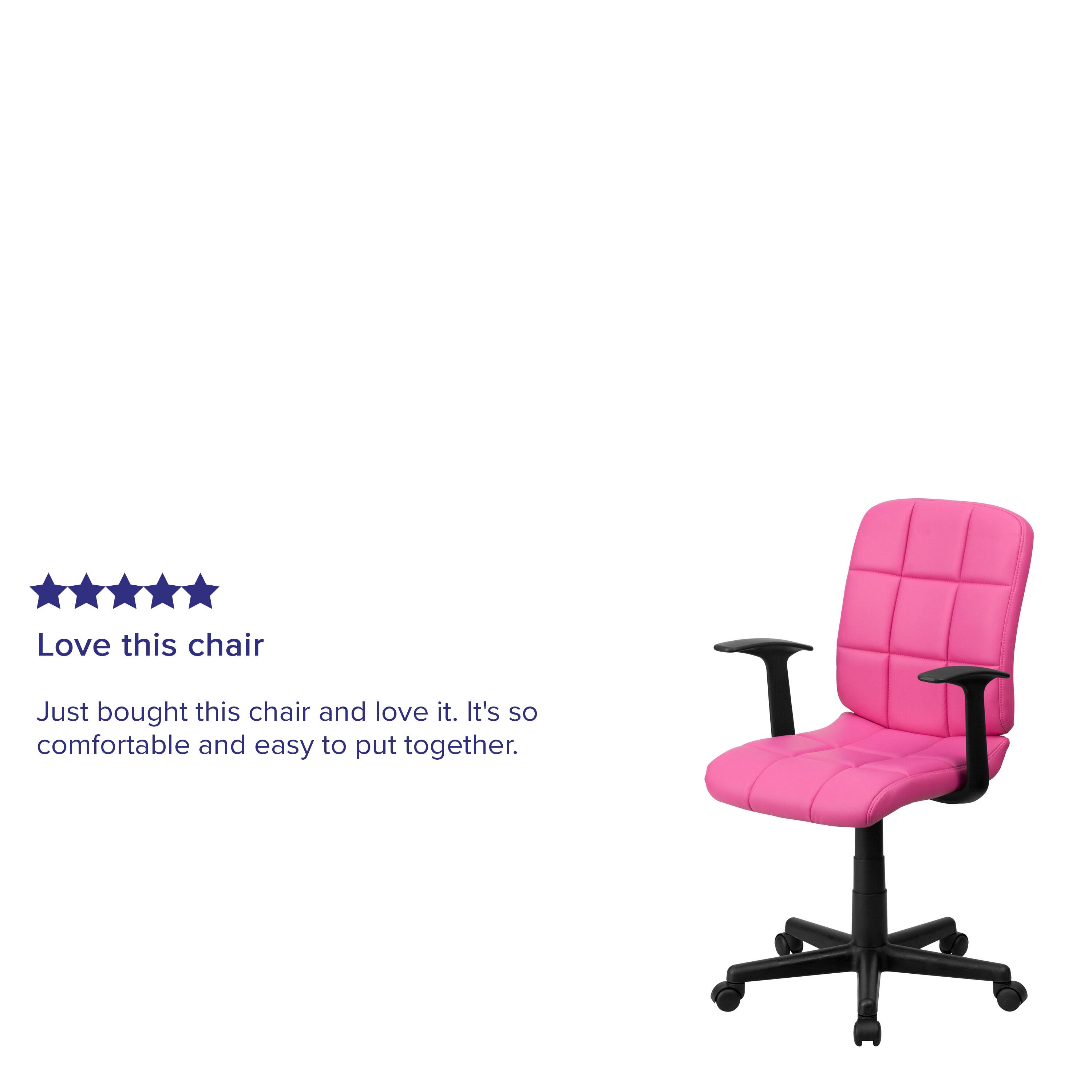 Love this chair

Just bought this chair and love it. It's so comfortable and easy to put together.