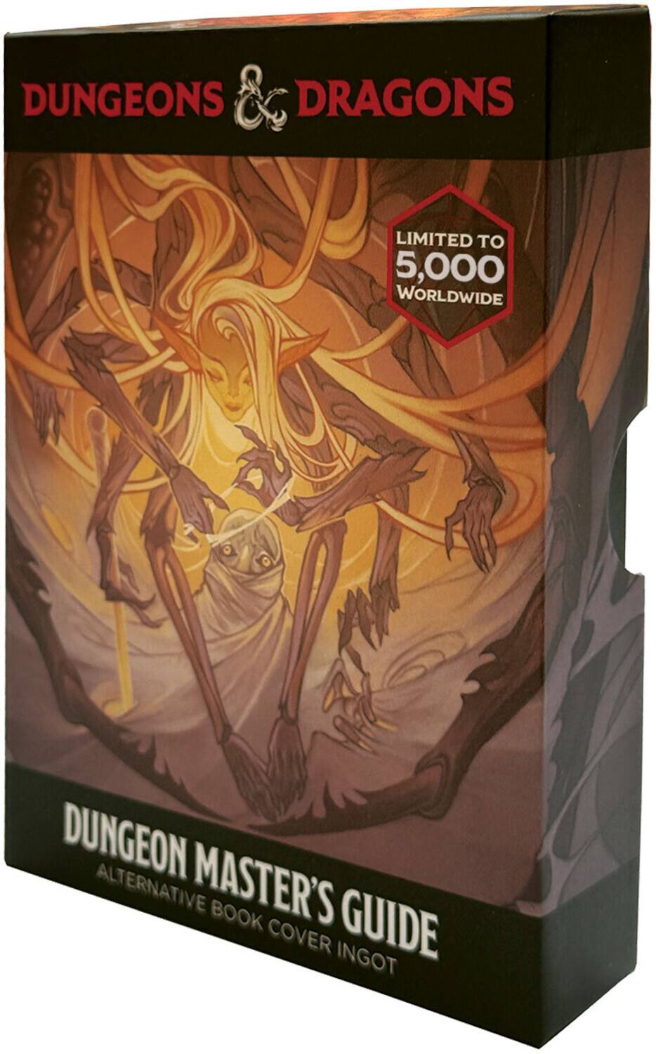 DUNGEONS & DRAGONS  
LIMITED TO 5,000 WORLDWIDE  
DUNGEON MASTER'S GUIDE  
ALTERNATIVE BOOK COVER INGOT