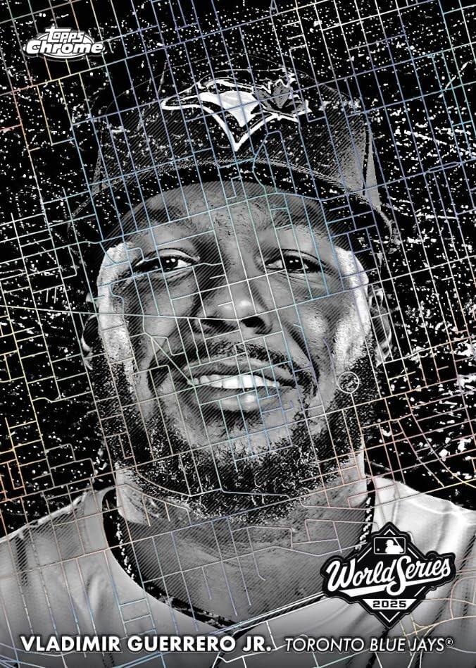 Topps Chrome  
World Series 2025  
VLADIMIR GUERRERO JR. TORONTO BLUE JAYS