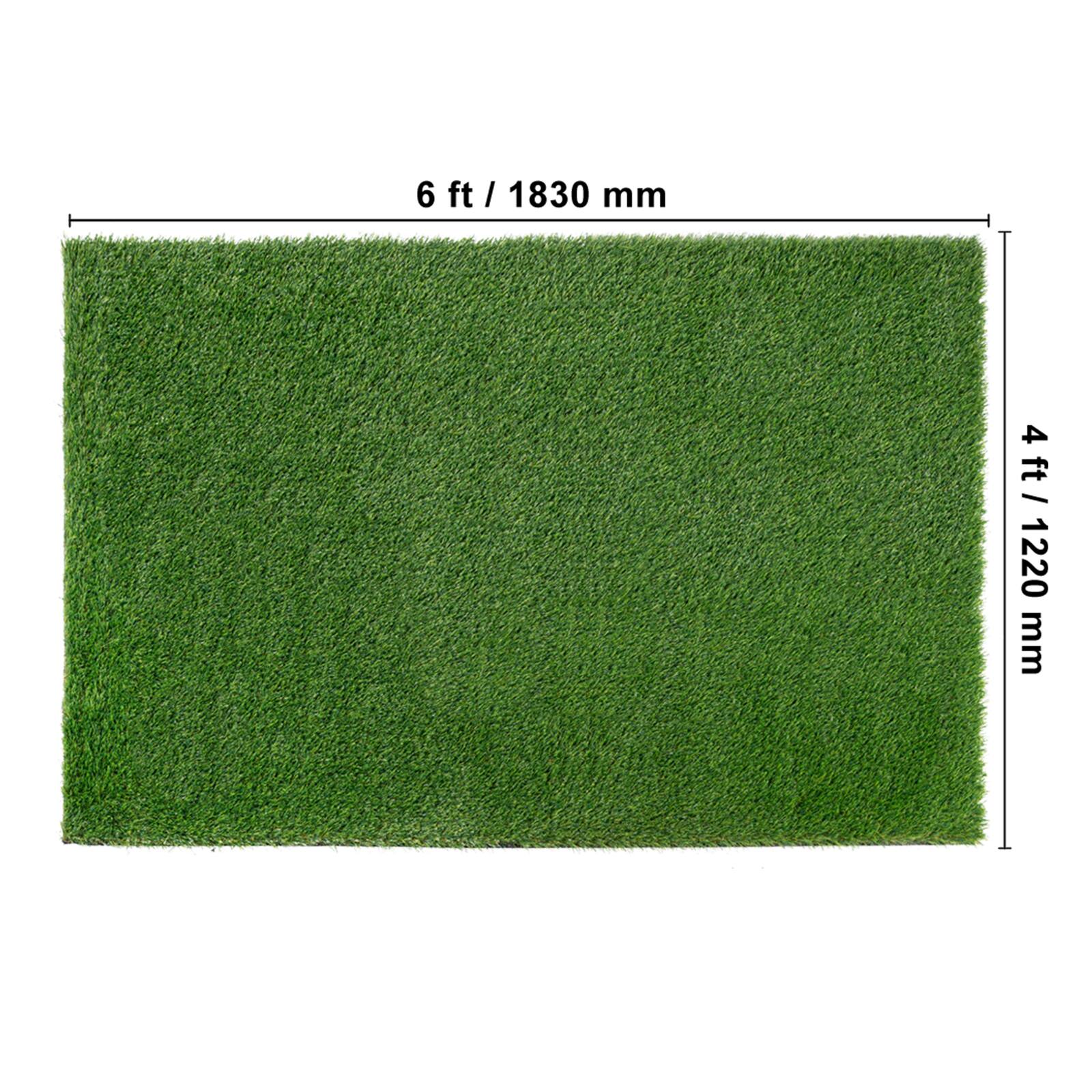 6 ft / 1830 mm  
4 ft / 1220 mm