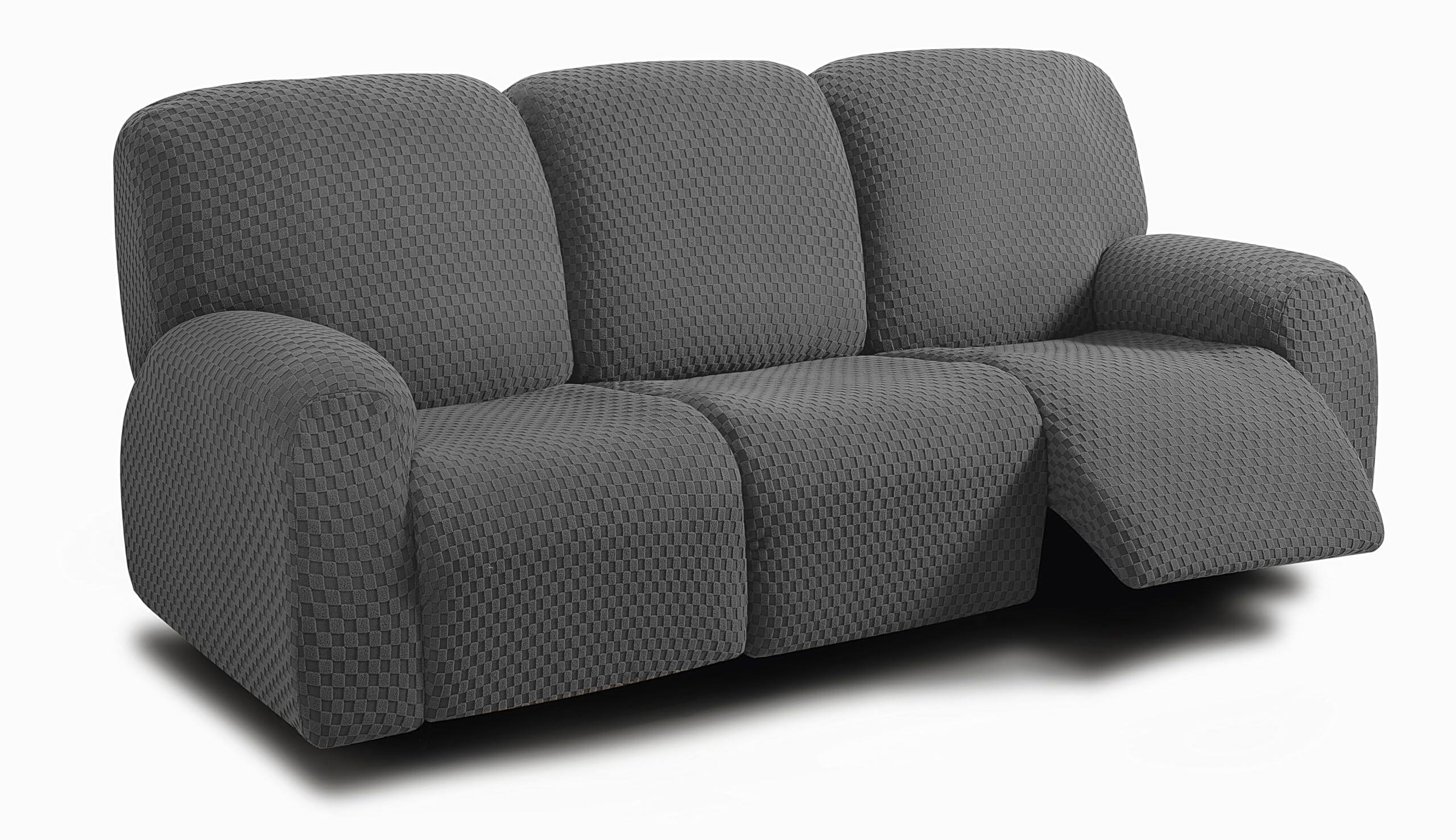 Dark Grey 3 Seater Recliner Cover