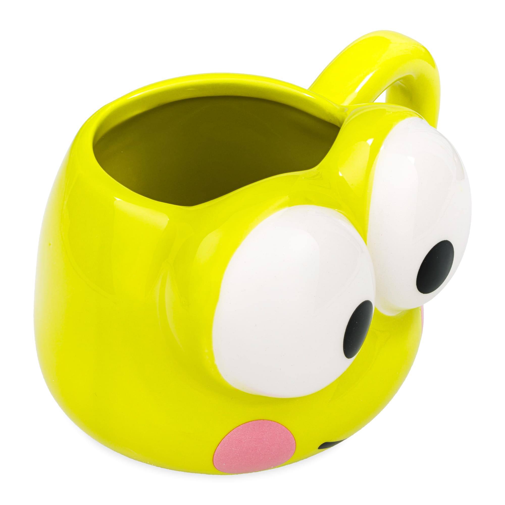 Alt View 10. Silver Buffalo - Sanrio Keroppi Sculpted Ceramic Mug | Holds 20 Ounces - Green.