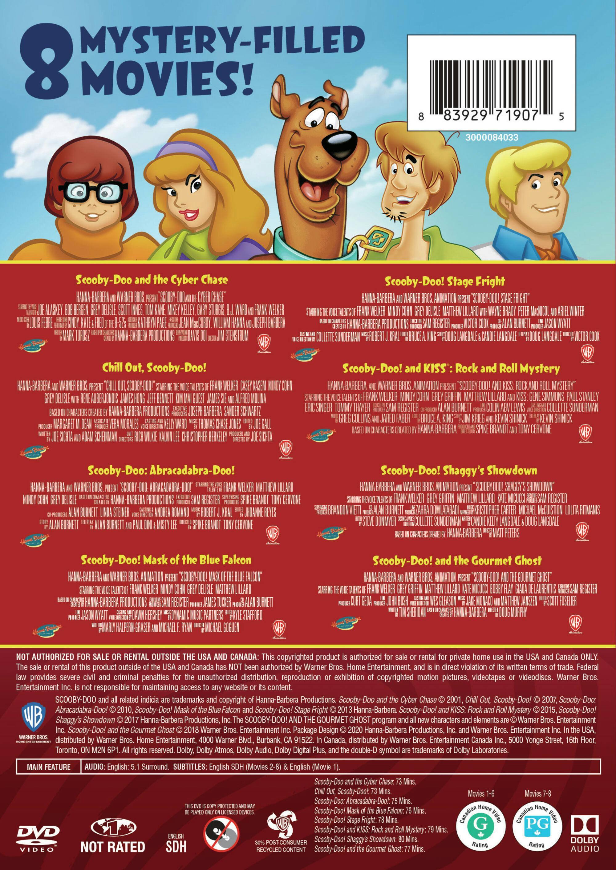 Back. Scooby-Doo: Greatest Mystery Adventures Collection (Box Set) [DVD].