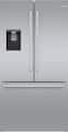 Bosch - 500 Series 36 in. Wide 21.6 Cu. Ft. French Door Bottom Freezer Counter-Depth Smart Refrigerator with External Water - Stainless Steel