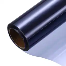 Unique Bargains - PVC Privacy Window Film, One-Way Mirror Reflective Heat Control Static Cling 23.6x9.8ft - Blue