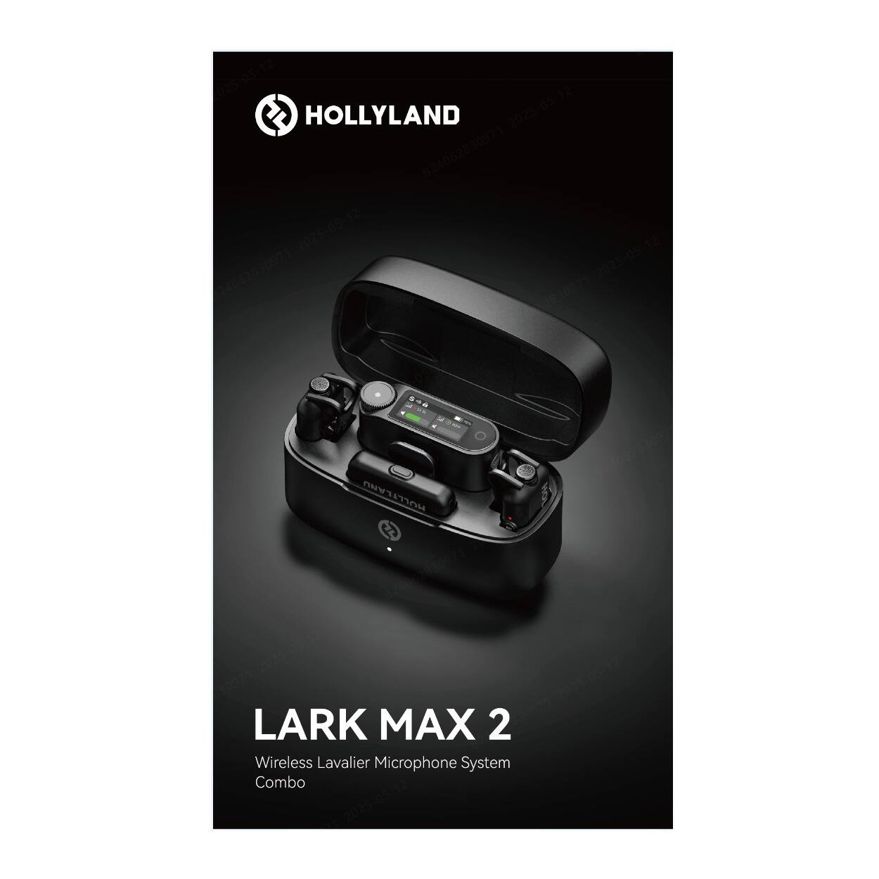HOLLYLAND LARK MAX 2 Combo Wireless Microphone System (Space Gray
