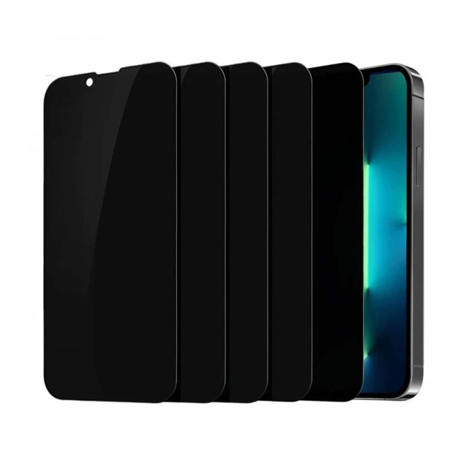 Stock Preferred - 4 Pack Anti-Spy 9H Privacy Screen Protector For IPhone 17 - Black
