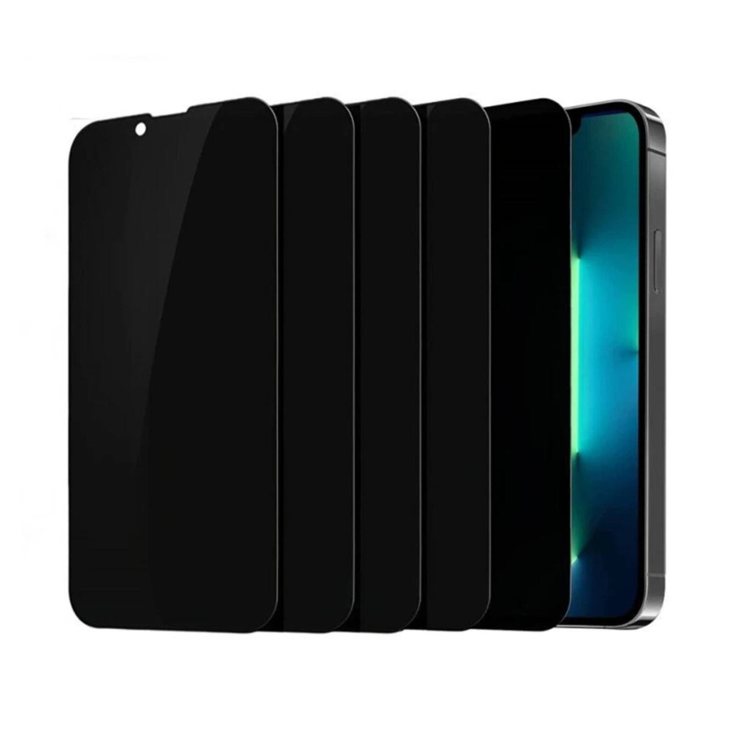 Stock Preferred - 4 Pack Anti-Spy 9H Privacy Screen Protector For IPhone 17 Pro Max - Black