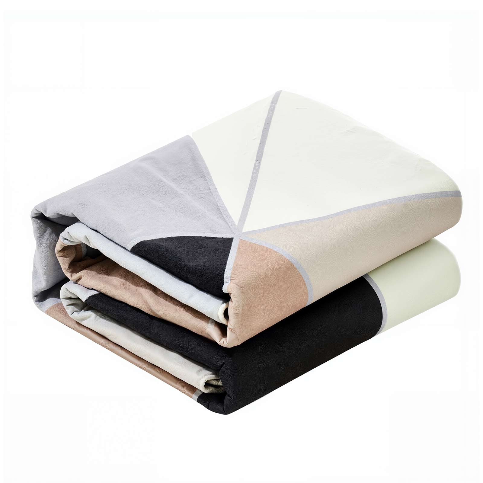 Alt View 5. VEVOR - Area Rug, 5 x 7 ft Large Washable Rug, Non-Slip and Tear-Resistant Soft Carpet, Pet & Child Friendly Modern Area Rugs - Charcoal Gray.