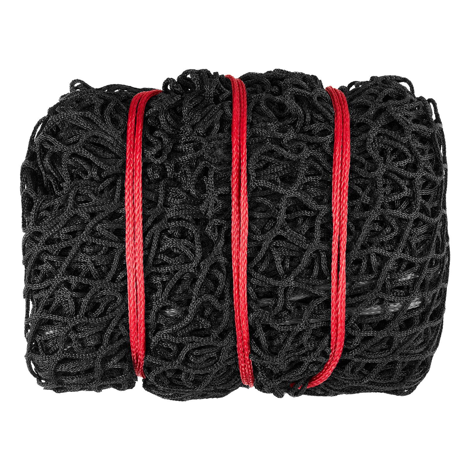 Alt View 5. VEVOR - Round Bale Hay Net, 5.91 x 5.91 x 5.91 ft, 1.5 inch Holes, PE Material, Knotless Design, with Zip Ties, Needle Shuttle - Black.