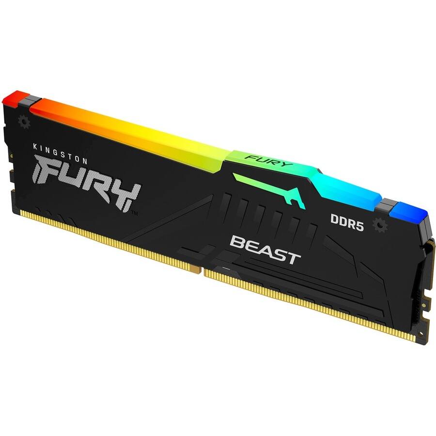 Kingston FURY BEAST DDR5 メモリー32 GB Kingston FURY Beast 32GB DDR5 SDRAM Memory Module For
