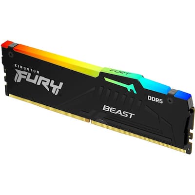Kingston FURY Beast 32GB DDR5 SDRAM Memory Module For Desktop PC Kingston FURY Beast 32GB DDR5 SDRAM Memory Module For Desktop PC