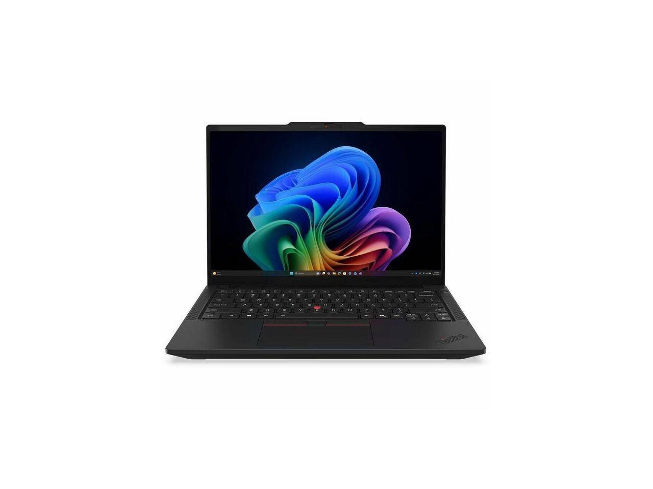Front. Lenovo - Lenovo ThinkPad T14 Gen 7 Copilot+ PC AMD Ryzen AI 7 PRO 450 32GB RAM 512GB SSD 14" Touch Win 11 Pro (21WV0006US) - Black.