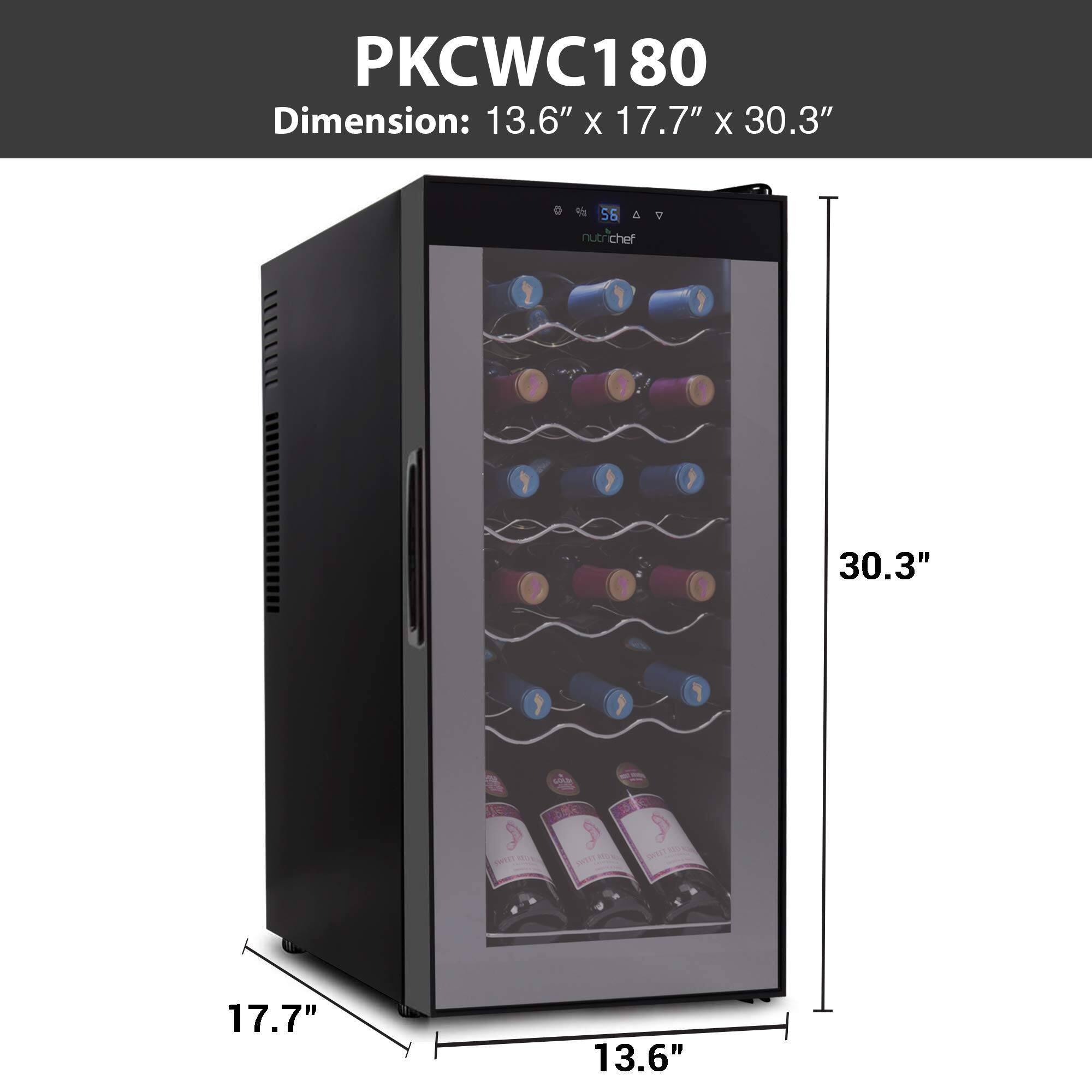 PKCWC180  
Dimension: 13.6" x 17.7" x 30.3"