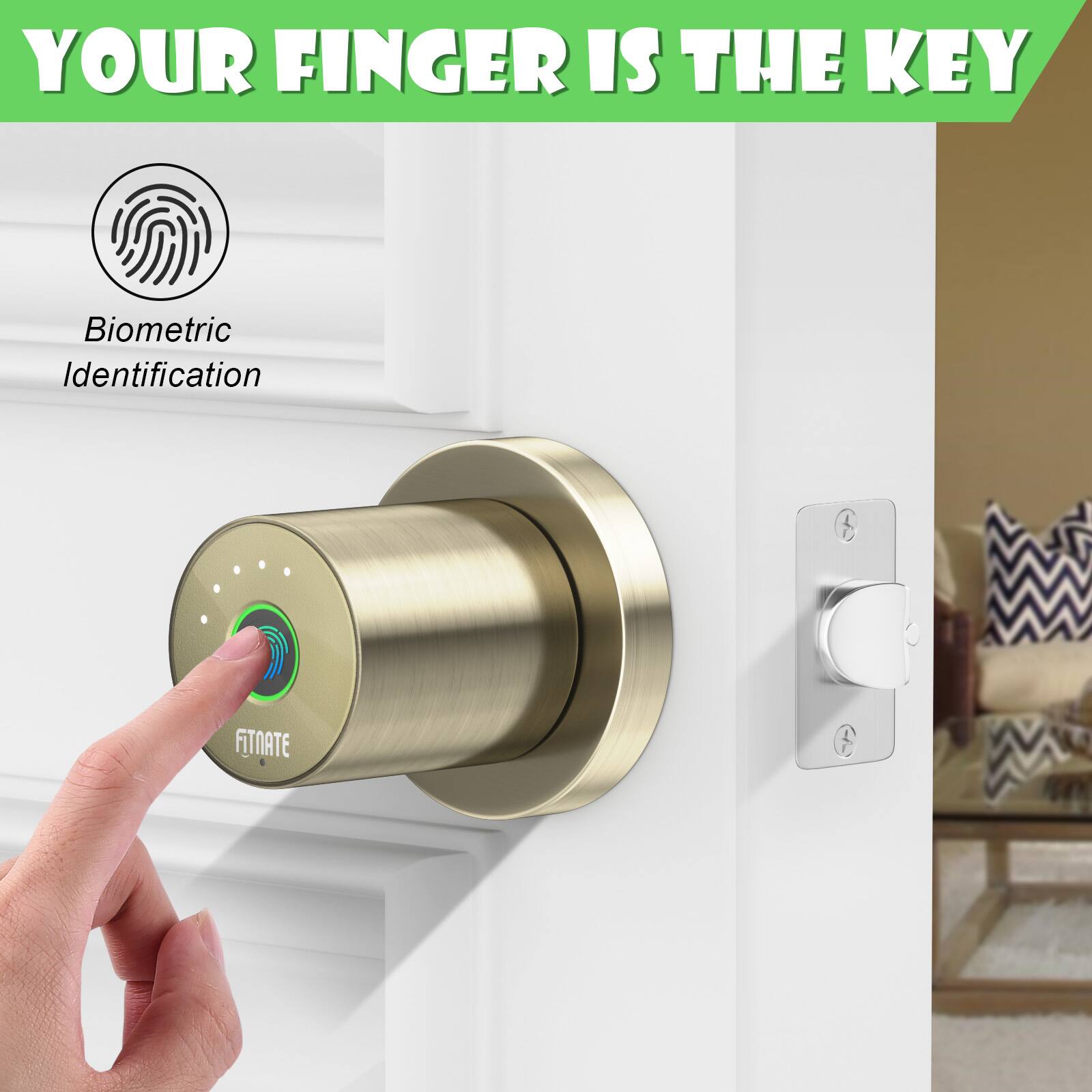 YOUR FINGER IS THE KEY
Biometric Identification
FITNATE C