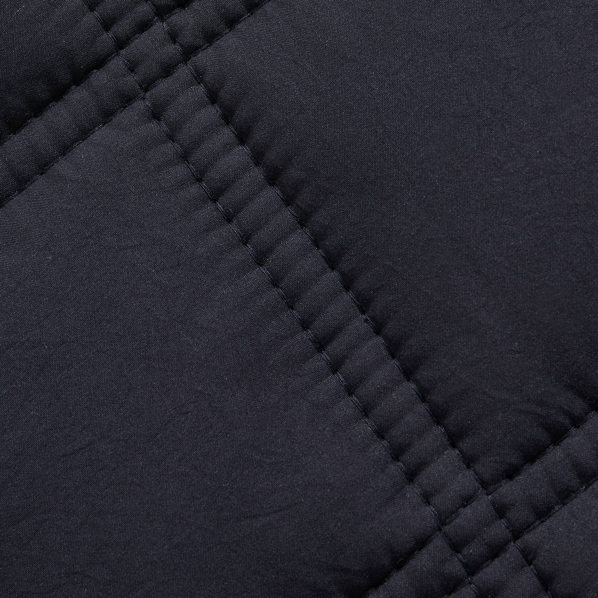 Back. Sweet Home Collection - Oversized All-Season Reversible Double Stitched Comforter, Twin - Black.