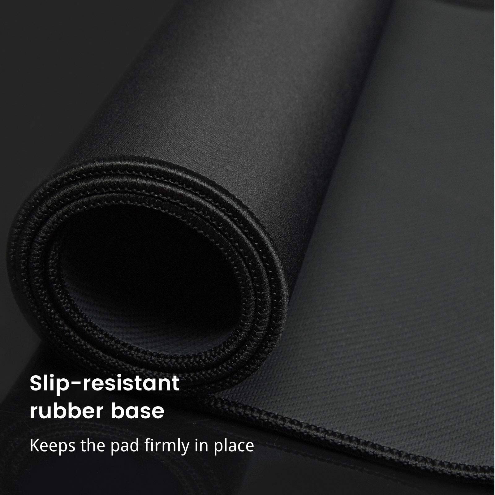 Slip-resistant rubber base  
Keeps the pad firmly in place