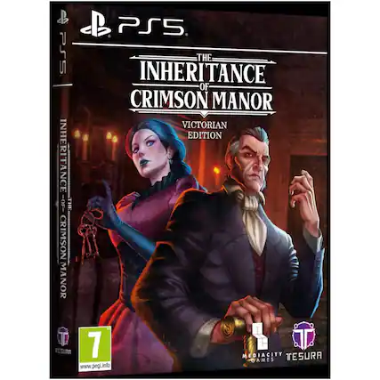 PS5 The Inheritance of Crimson Manor Victorian Edition
Inheritance of the Crimson Manor
7
Tesura Games
www.pegi.info - E (Everyone)