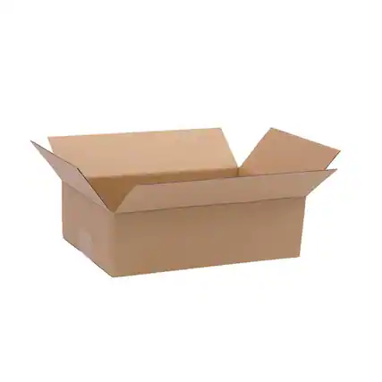 Front. Winado - 100 6x4x2 Corrugated Cardboard Packaging Shipping Packing Mailing Box Carton for USPS FedEx Packing Mailing Shipping - Yellow.