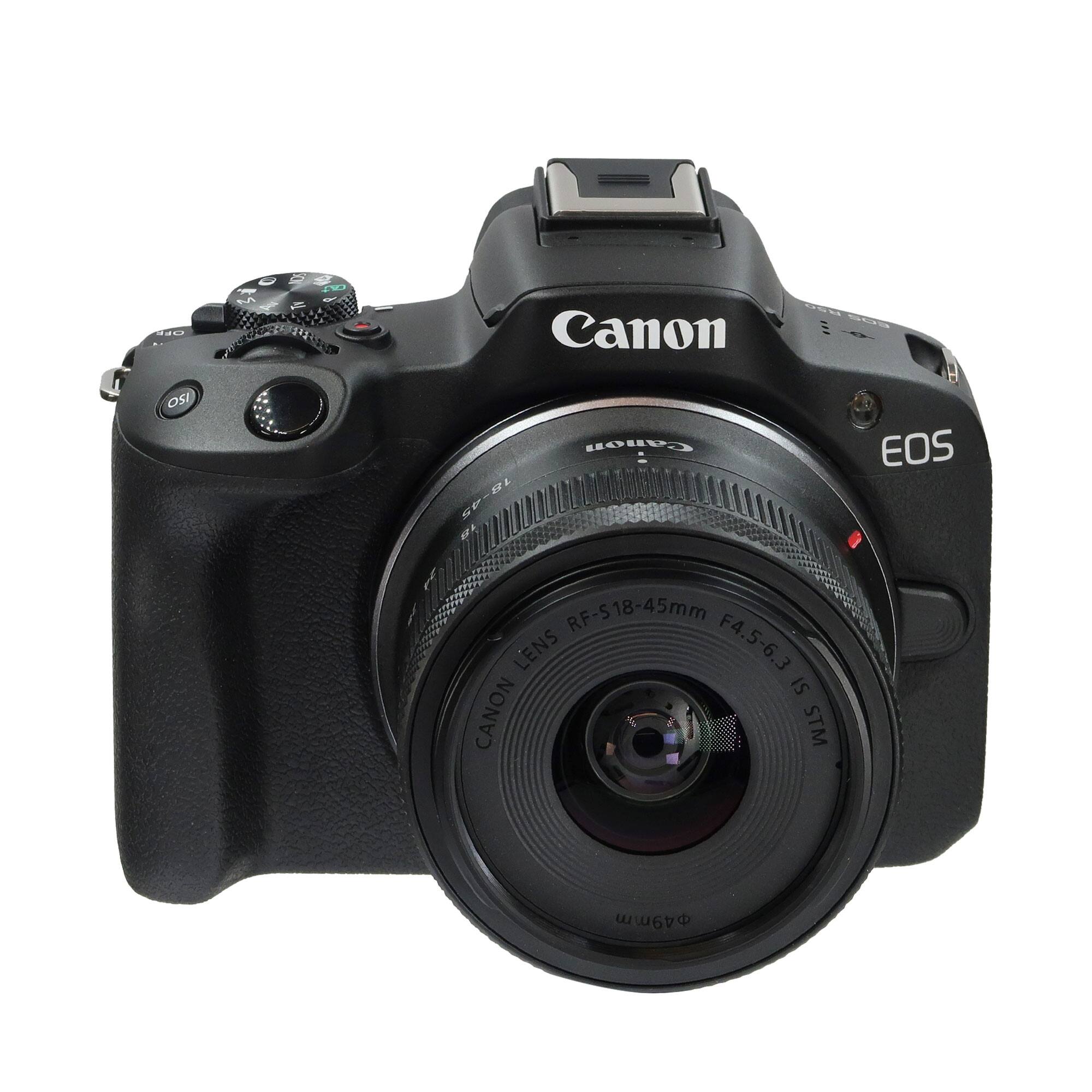 Canon EOS R5  
RF-S 18-45mm F4.5-6.3 IS STM  
Canon Lens