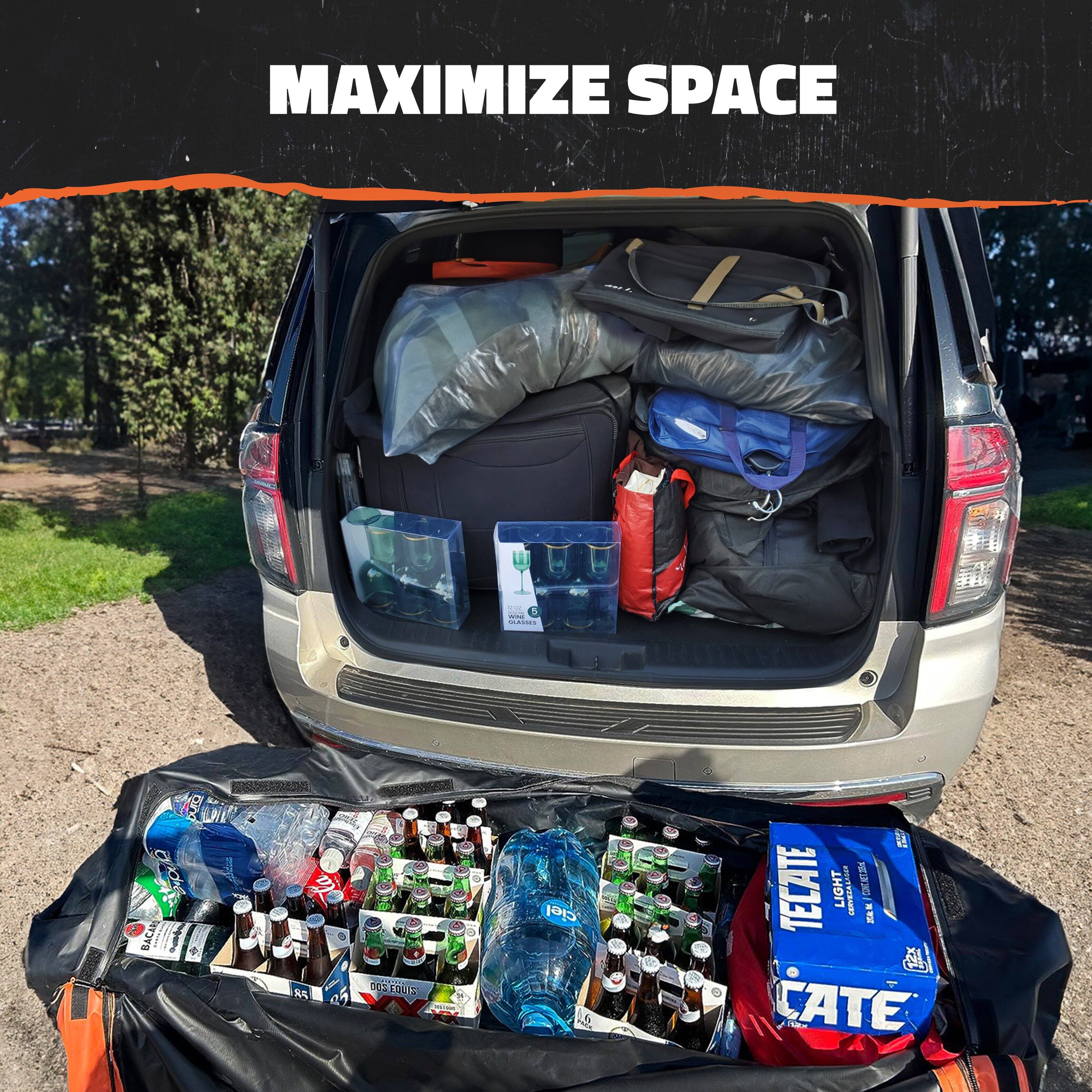 MAXIMIZE SPACE

- Ceneer burO t BACARO la S
- LOUS ciel
- 6 TECATE LIGHT
- CNEEYIS
- CAT