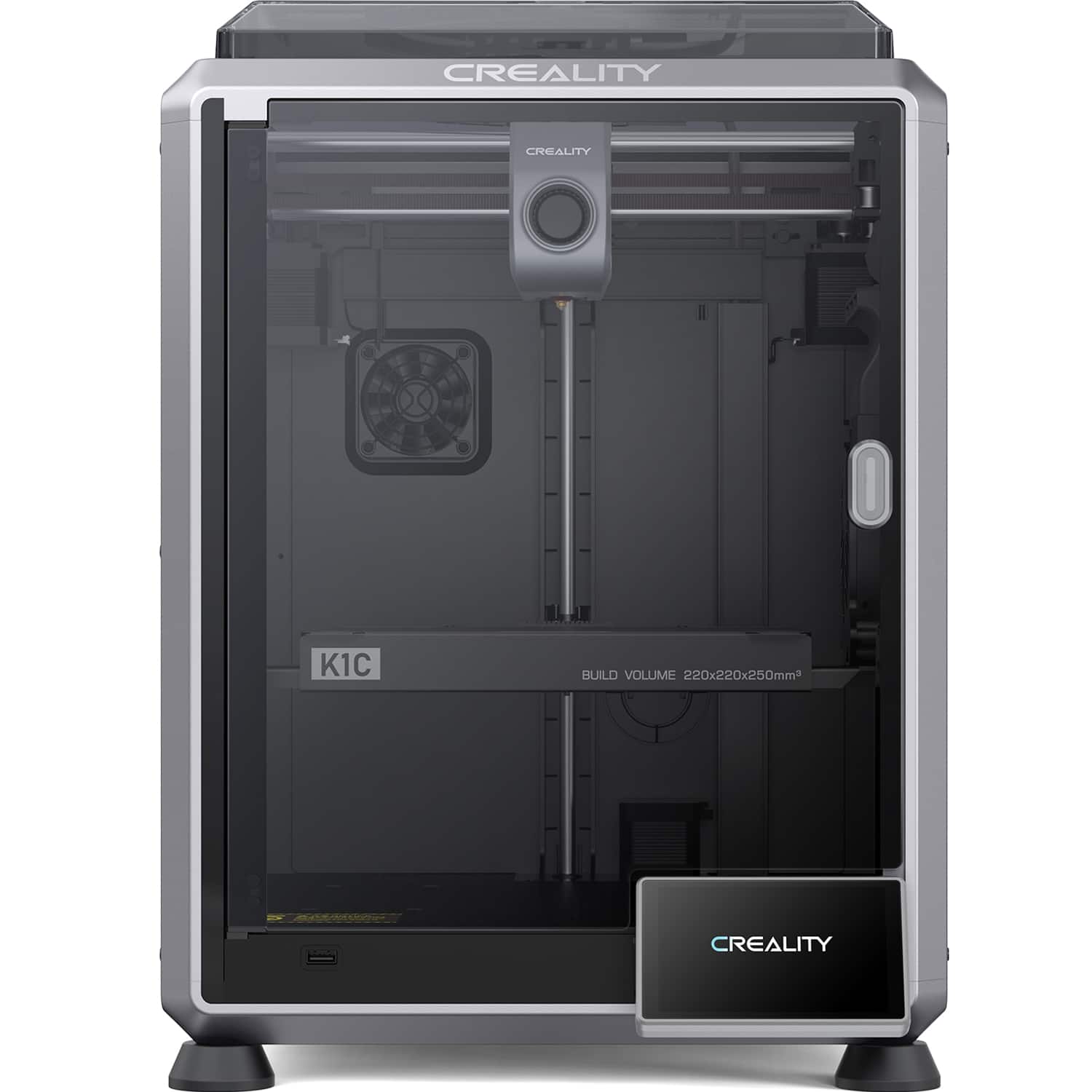 Alt View 1. Creality - K1C Speedy 3D Printer Basic Combo - Black.