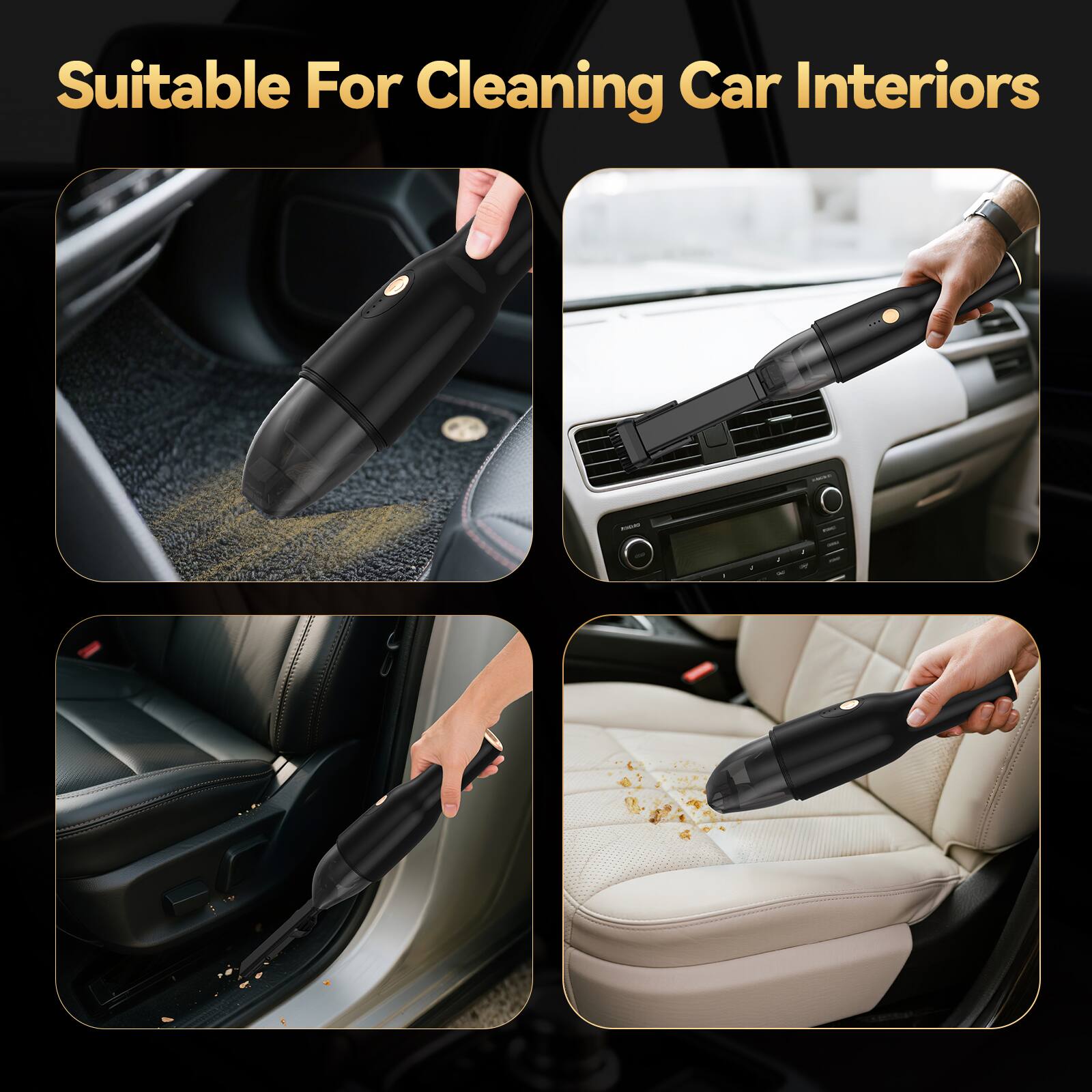 Suitable For Cleaning Car Interiors