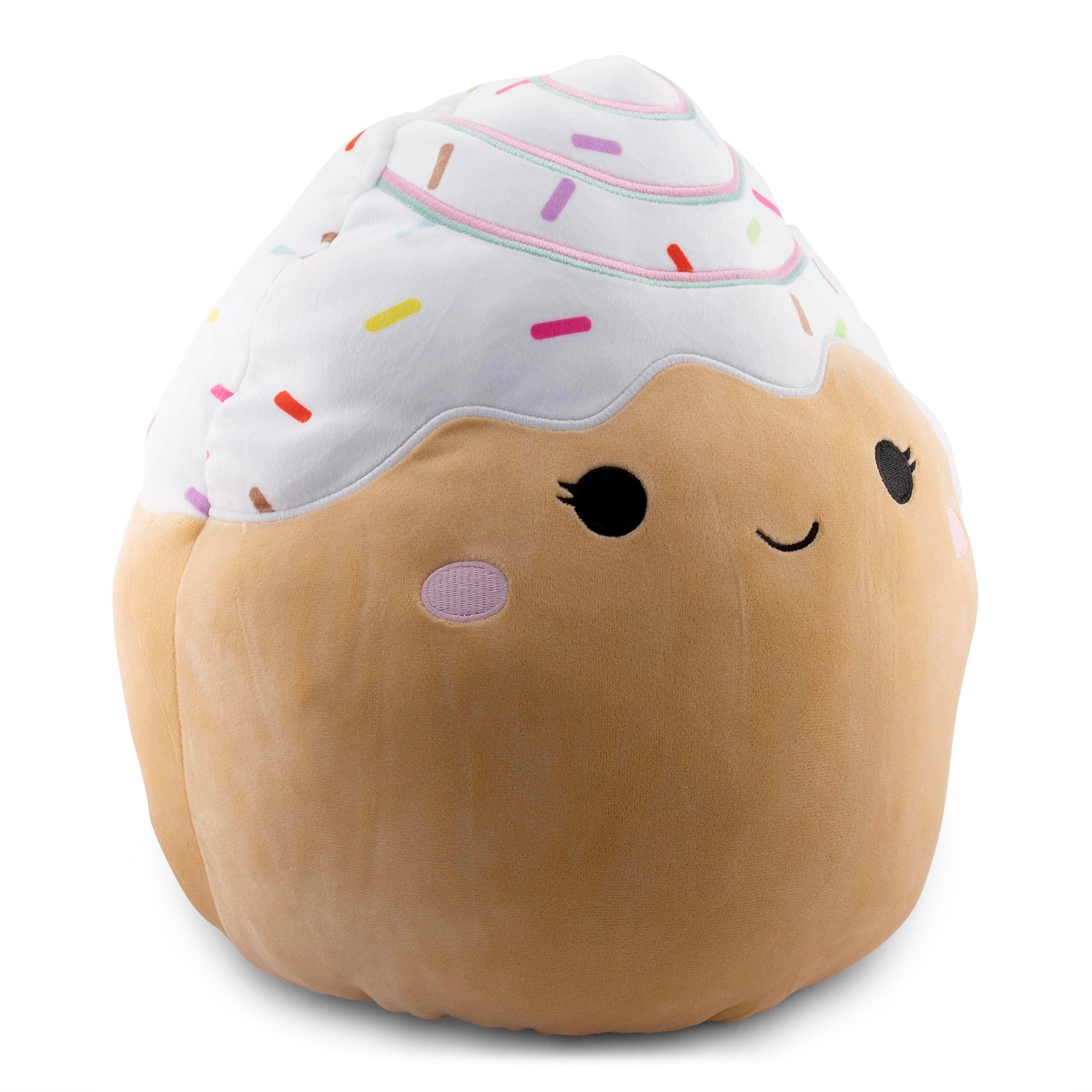 Alt View 4. Kellytoy - Squishmallows Flip-A-Mallow 12 Inch Plush | Kelen Milkshake & Rease Cinnamon Roll - Multi-Color.