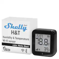 Shelly Gen3 H&T Humidity & Temperature Wi-Fi sensor
color: Matte Black
15:07
78.8°F
39%