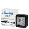 Shelly - H&T Gen3 Wi-Fi and Bluetooth Smart Temperature & Humidity Sensor with Remote App Control & Monitoring - Black