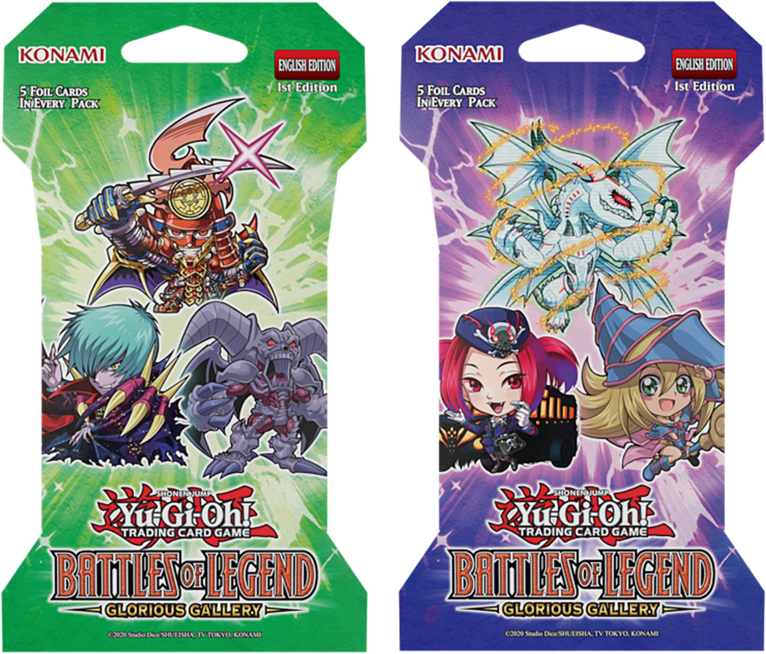 Konami - Yu-Gi-Oh! Battles of Legend Glorious Gallery Sleeve